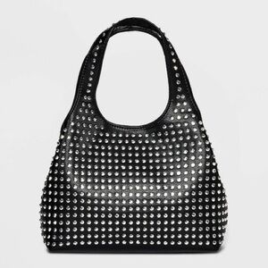 A New Day Black Studded Bag